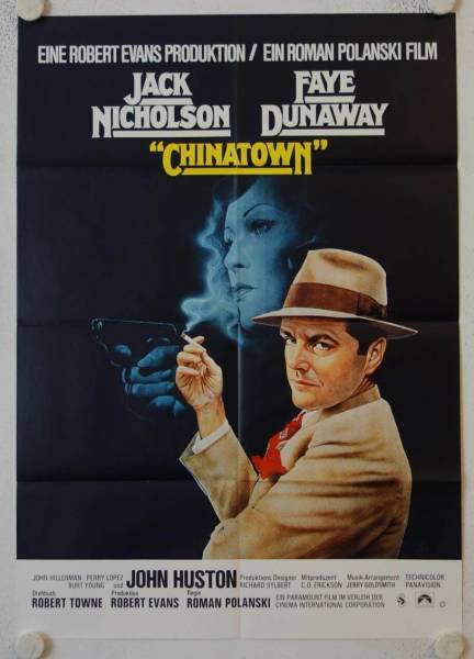 Chinatown original release german movie poster